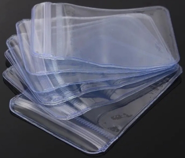 Münz-Hüllen aus glasklarer PVC-Folie, 50 x 70 mm, 50er-Packung